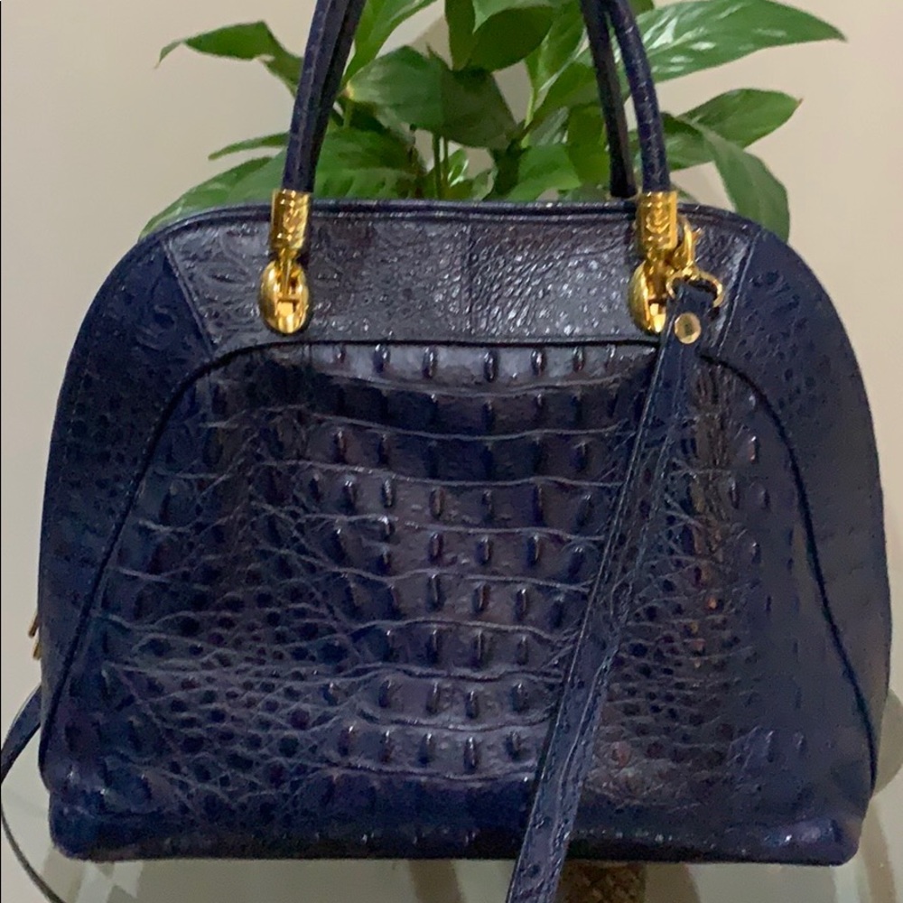 Italian Crocodile Leather Med. Handbag